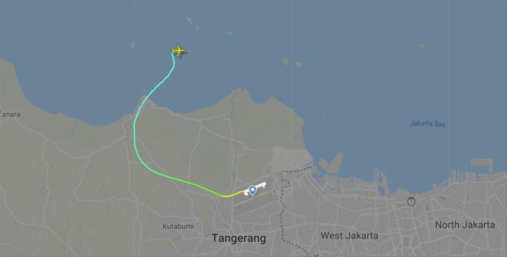 Ein Flugzeug von Sriwijaya Air ist kurz nach dem Start vom Radar verschwunden.