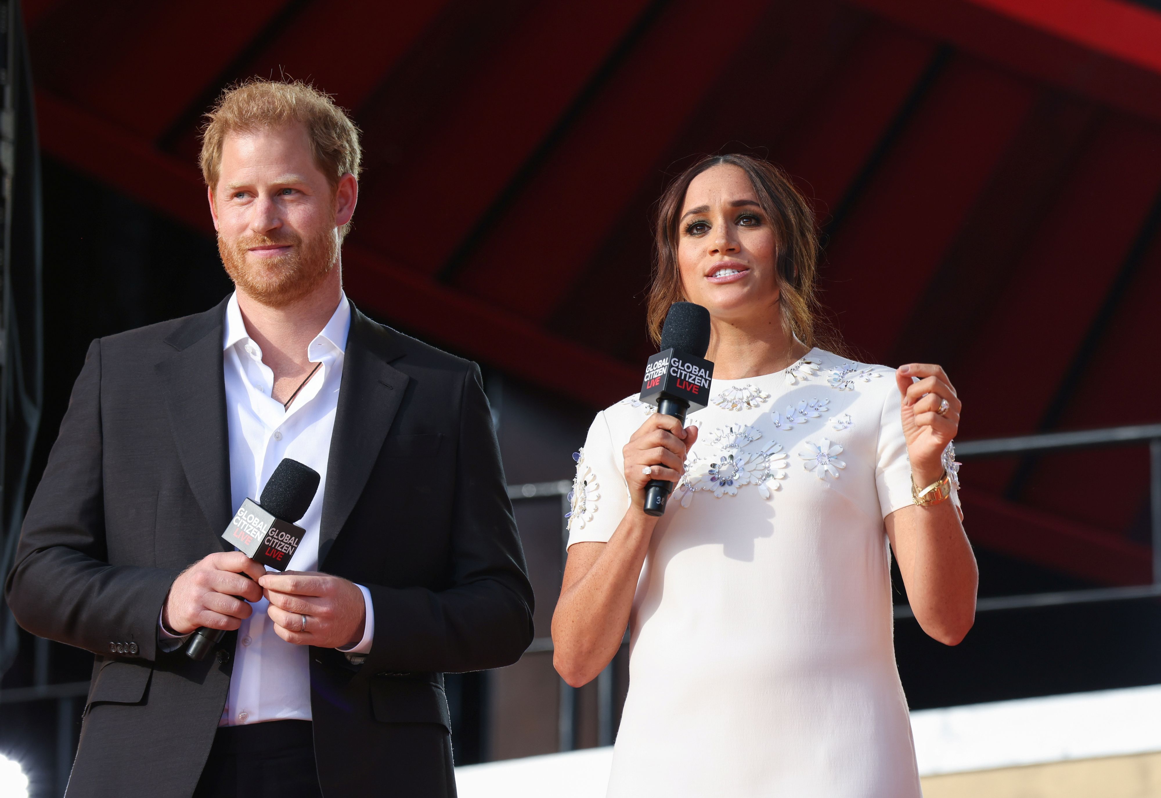 Harry und Meghan sind beim Staatsempfang 
