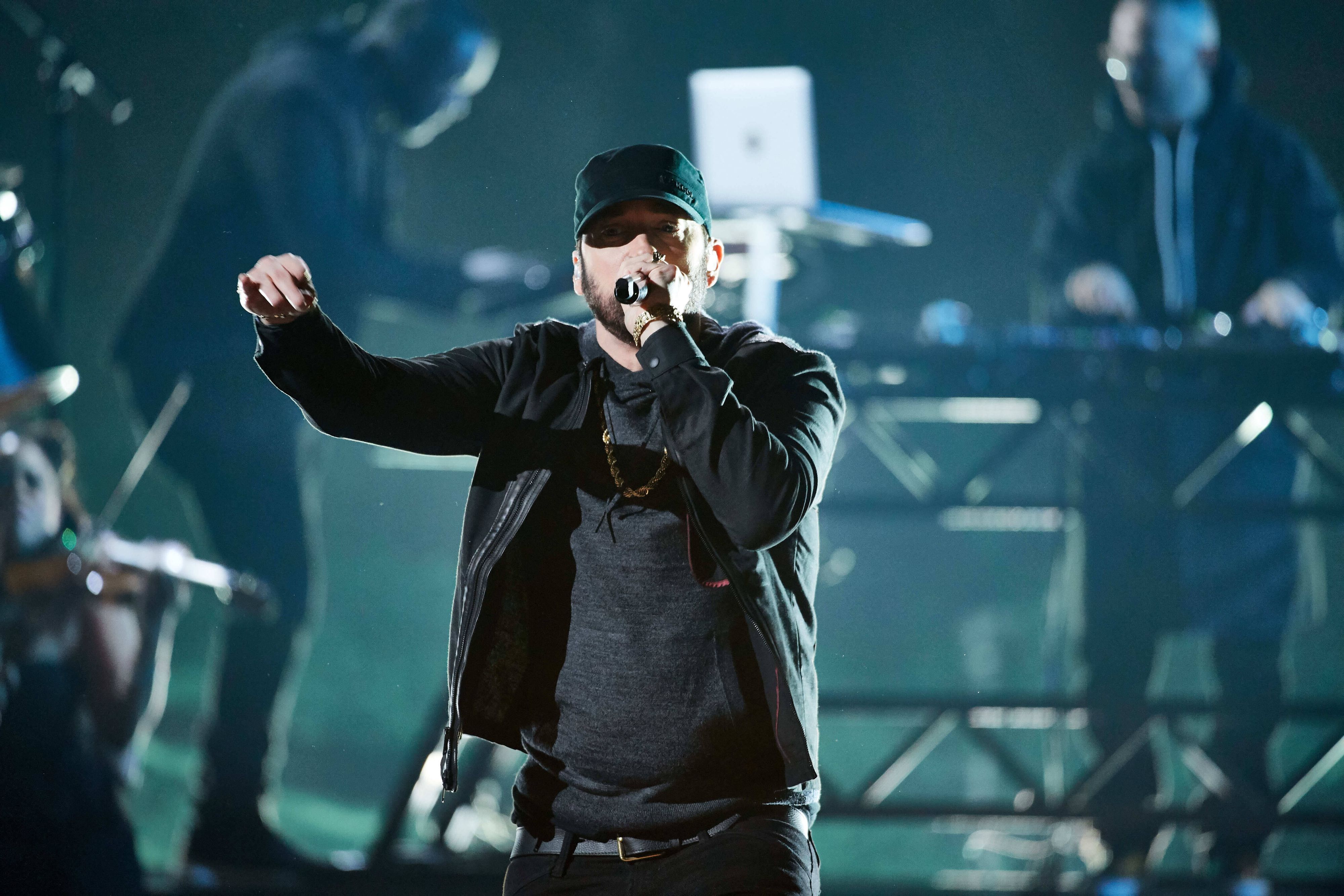 US-Rapper <strong>Eminem</strong> kündigt ein neues Album im Sommer an.