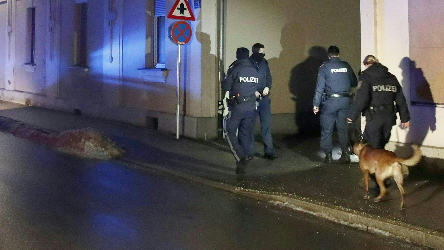 Beim Einsatz wurden die vier agierenden Beamten verletzt. Symbolbild. 