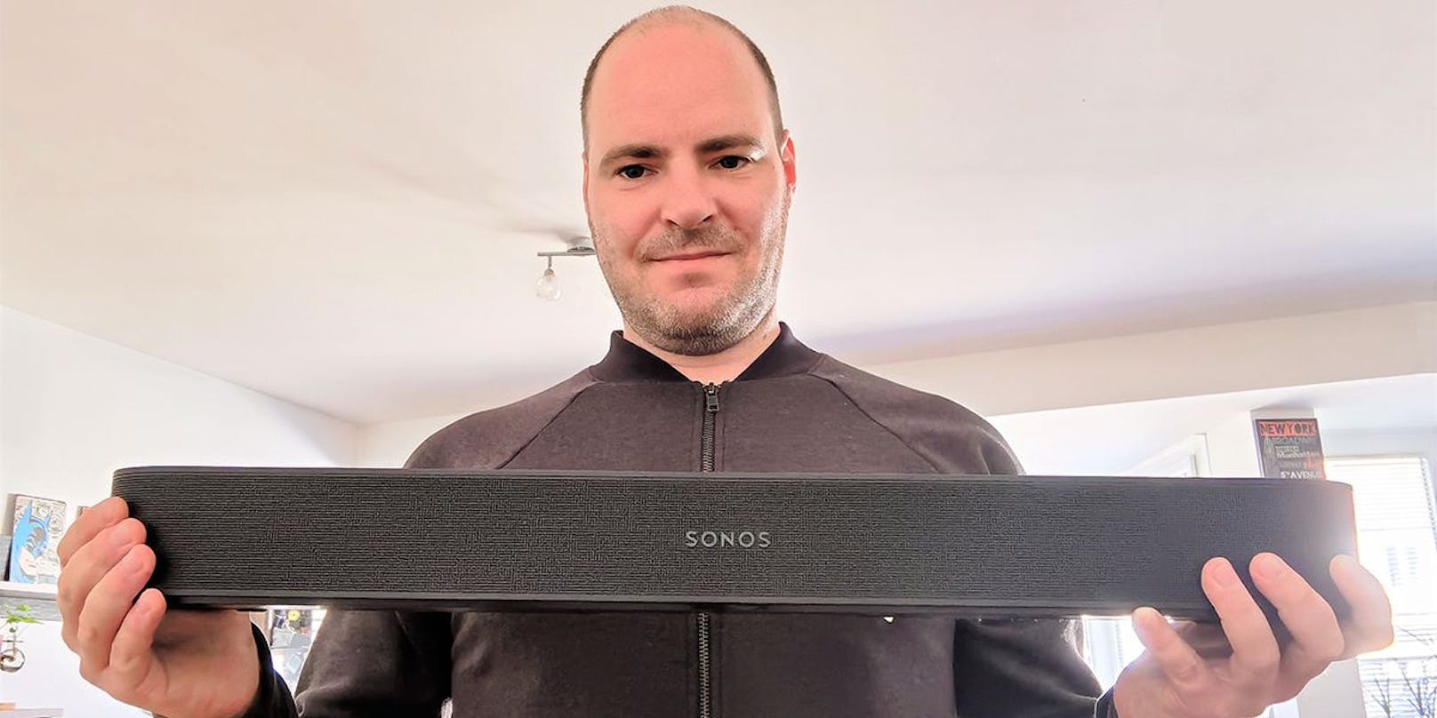 Neues Design für noch mehr Klang: Die neue Sonos Beam sieht schick aus.
