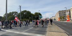 Rechte Corona-Demo legt am Samstag Verkehr in Wien lahm