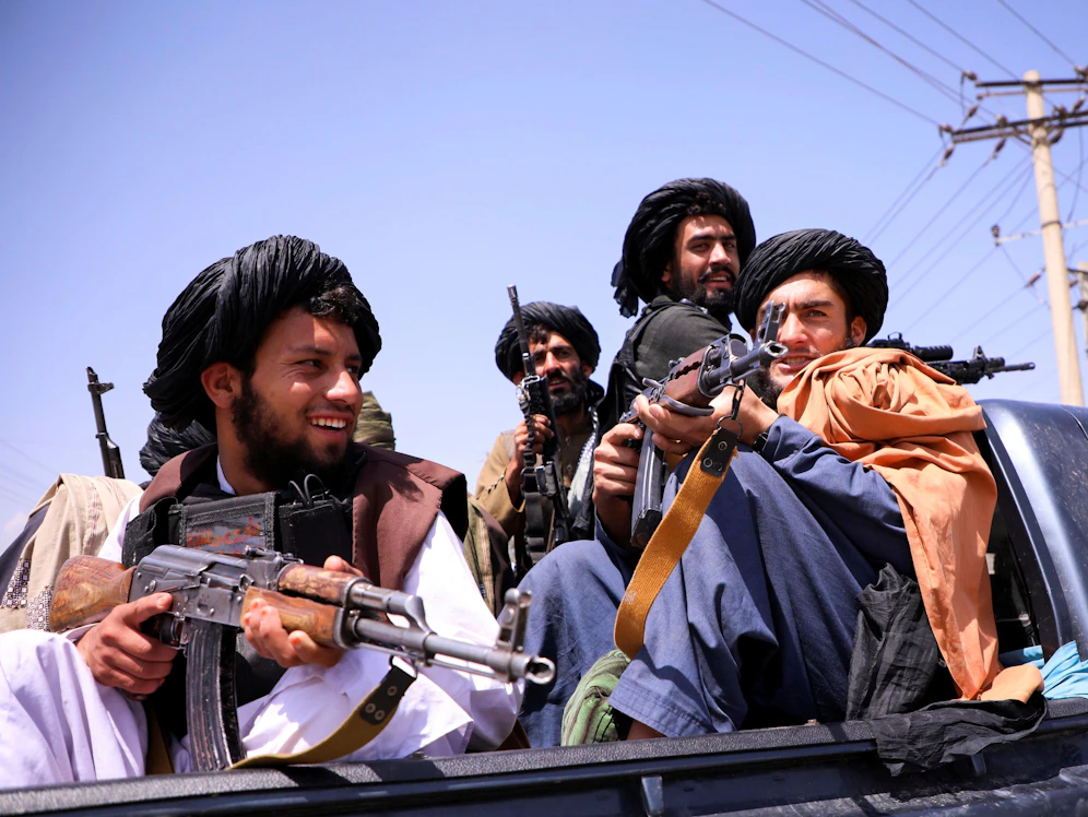 Mitglieder der Taliban in Kabul (Symbolfoto)