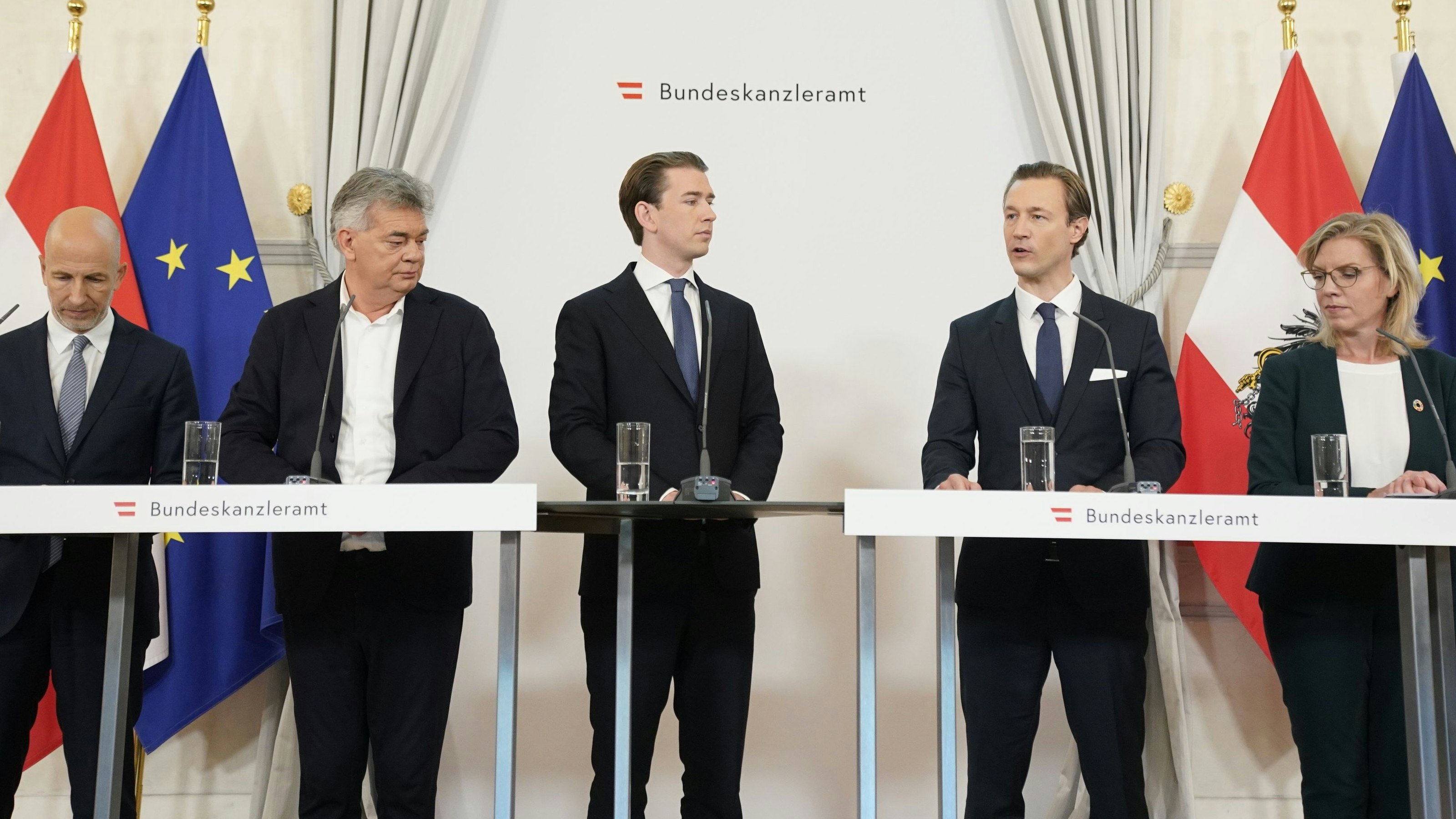 Die türkis-grüne Regierung präsentierte am Sonntag die ökosoziale Steuerreform. 