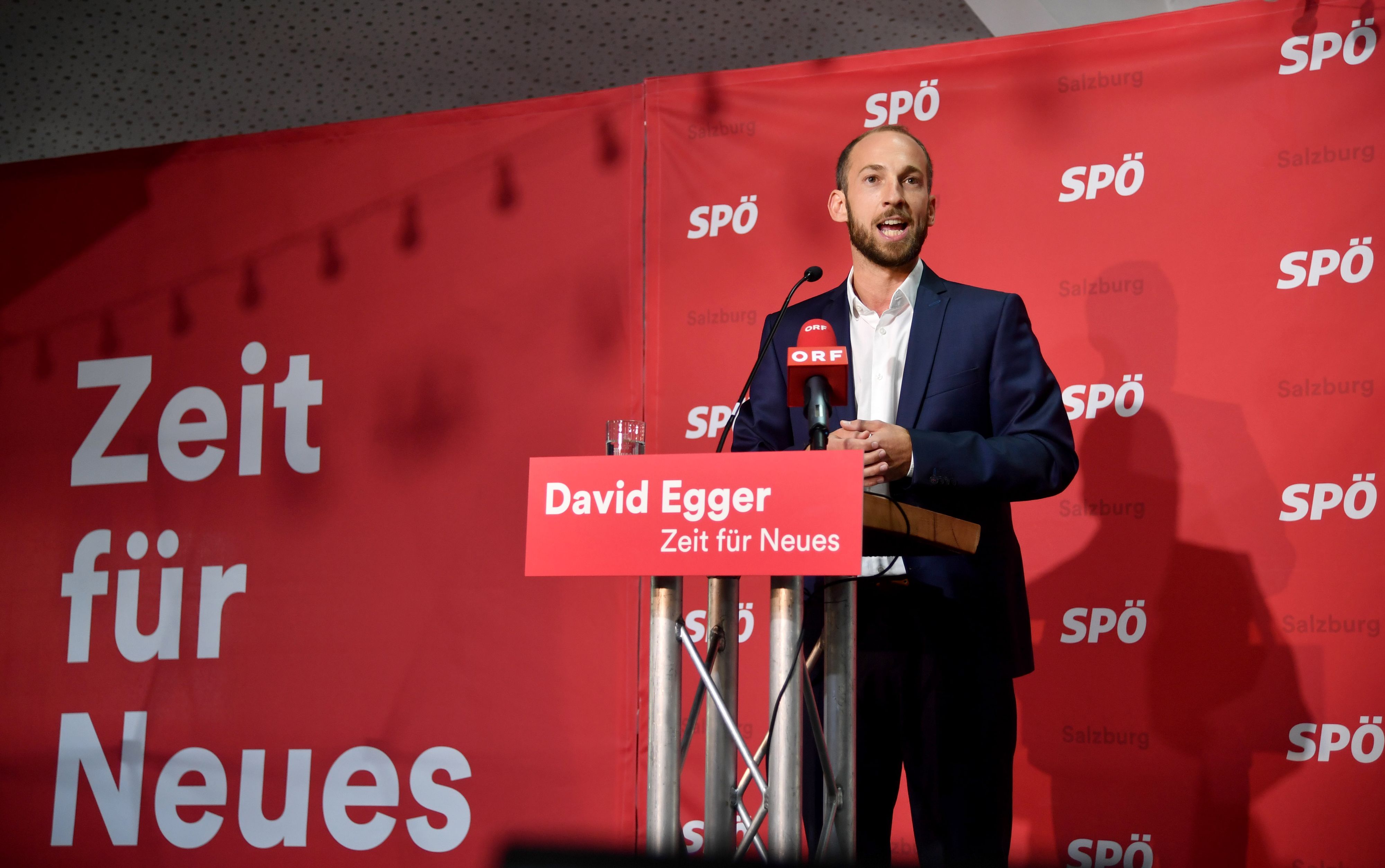 Landesparteivorsitzender David Egger