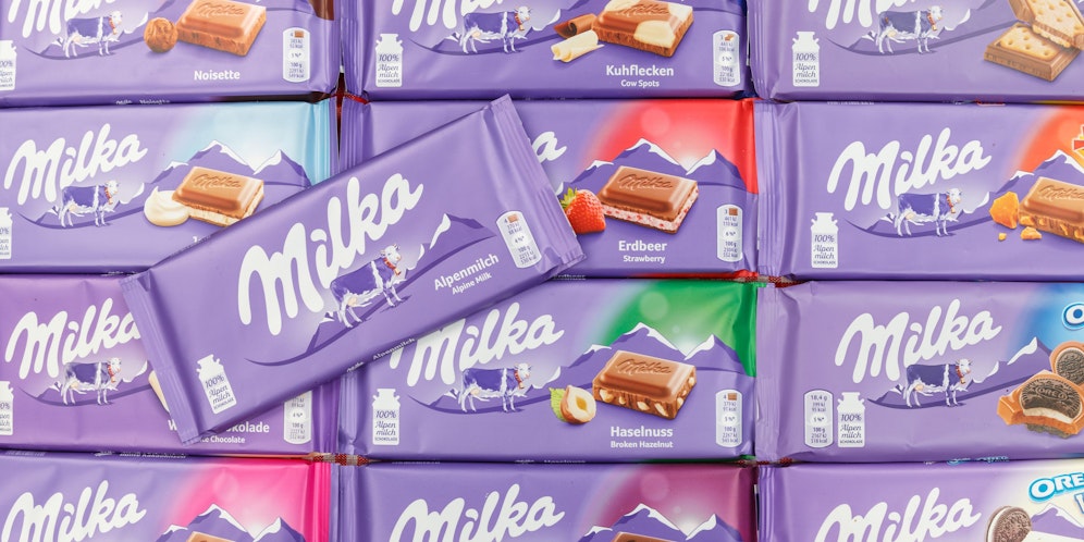 Milka Schokolade 