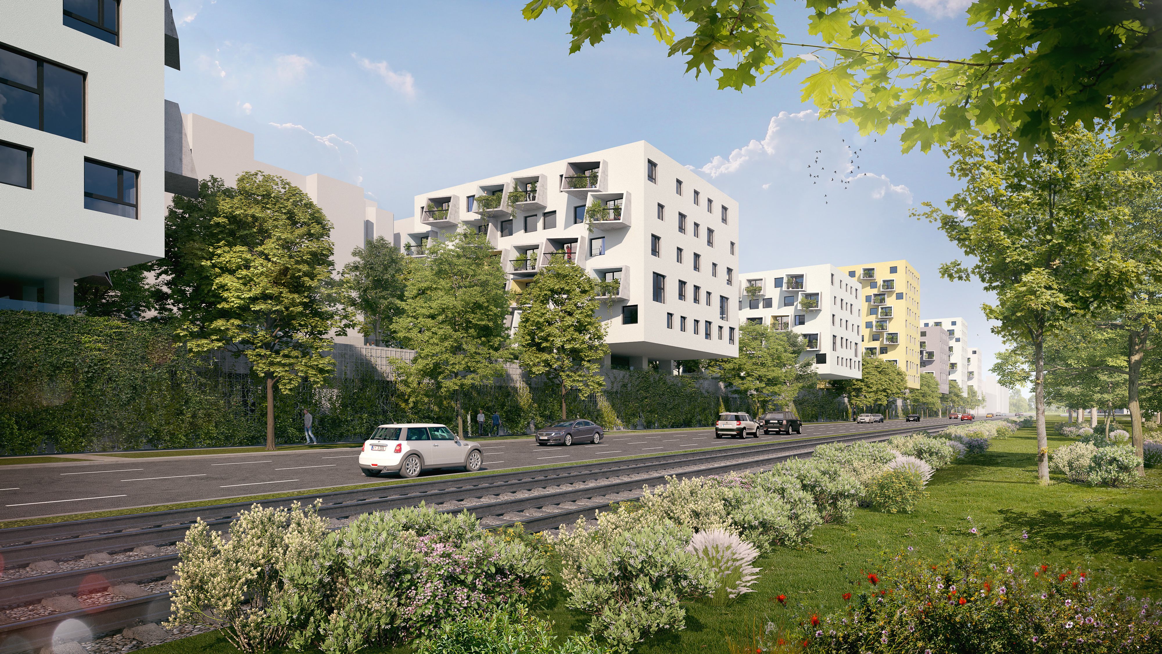 Am Donnerstag startet die Wohnungsvergabe für den Gemeindebau Neu am Handelskai 214a (Leopoldstadt).