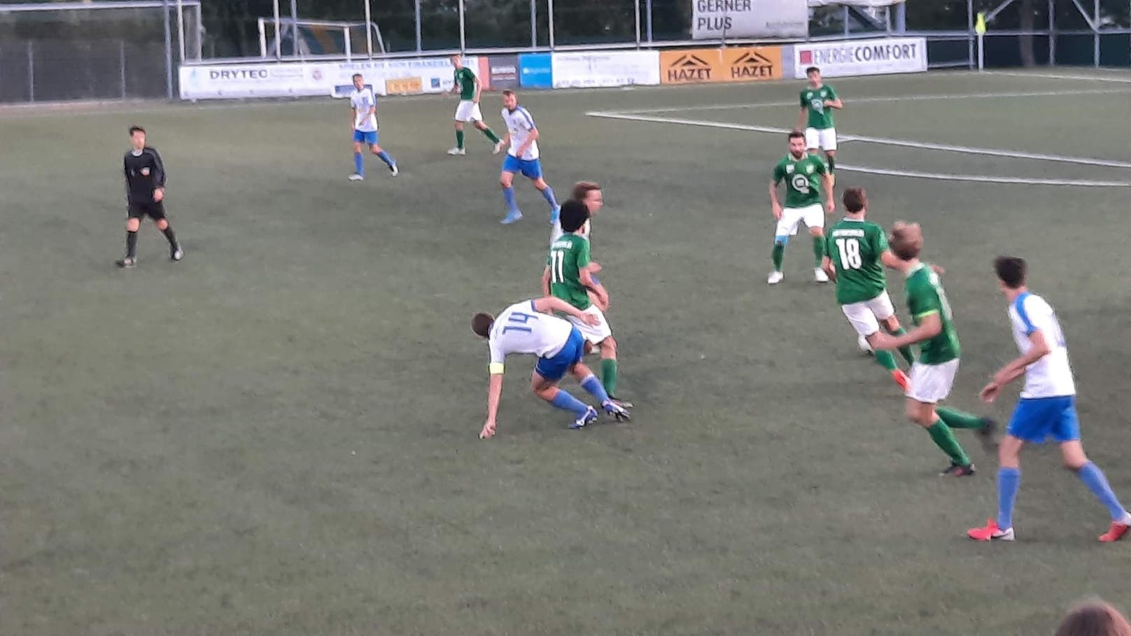 Beim 2. Landesliga-Match Alt-Ottakring gegen Fortuna 05...