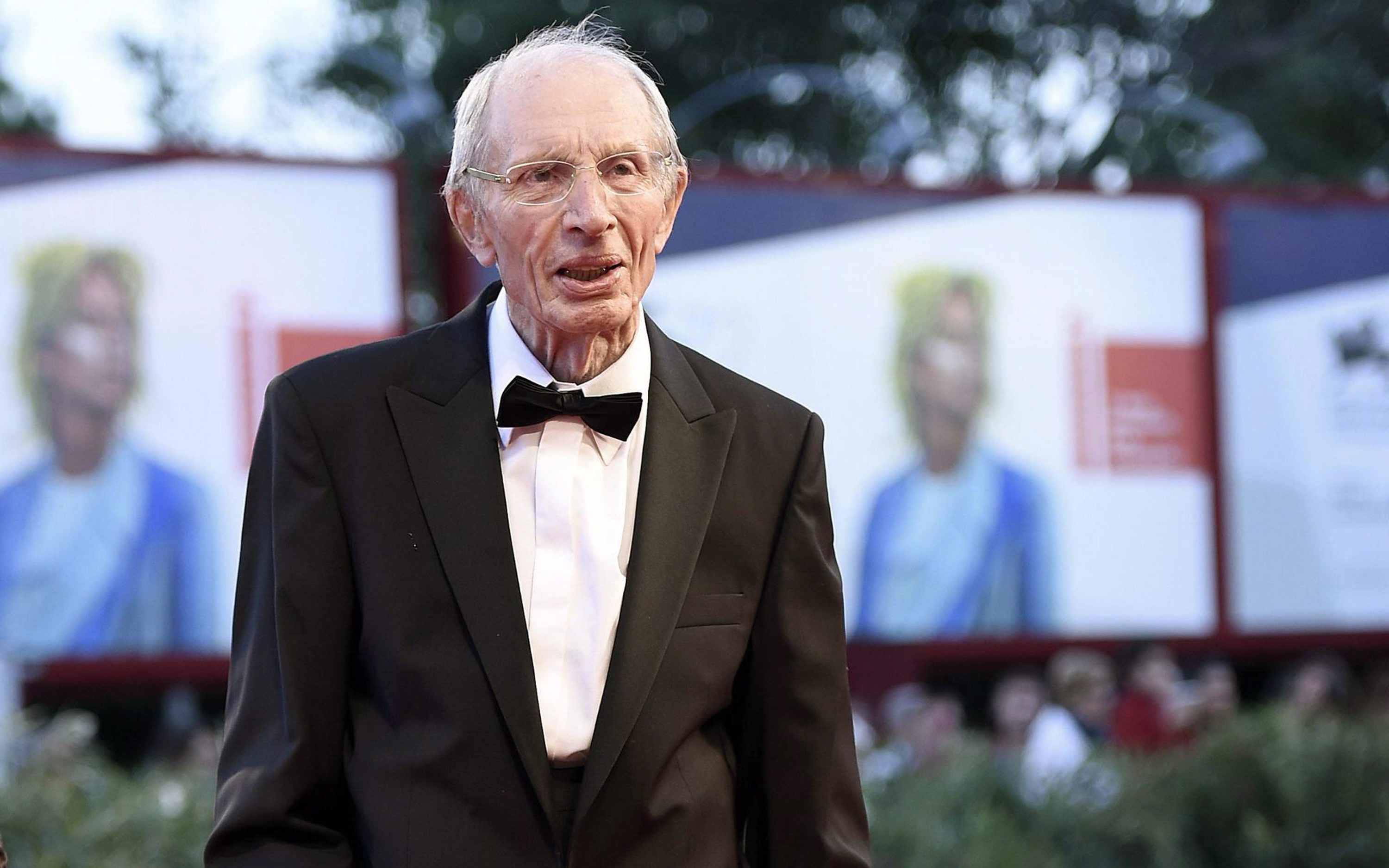 Heinz Lieven bei den Filmfestspielen in Venedig. 