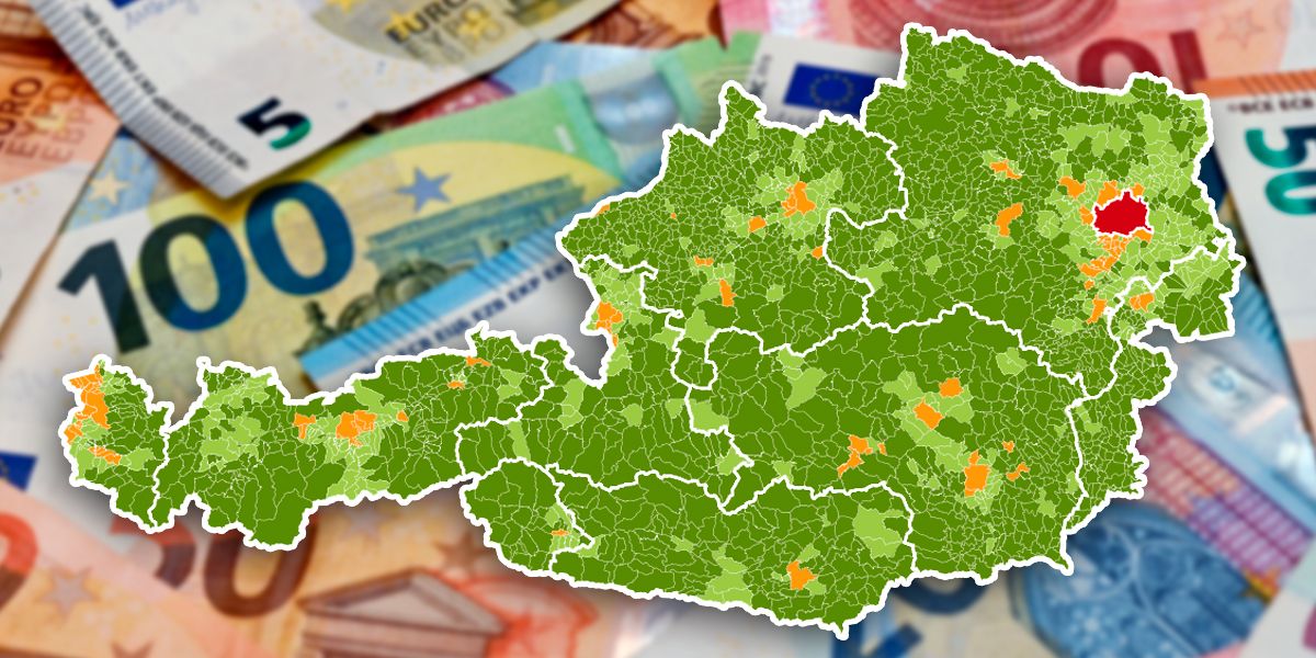 Die Höhe des Klimabonus variiert je nach Einstufung der Heimatgemeinde.