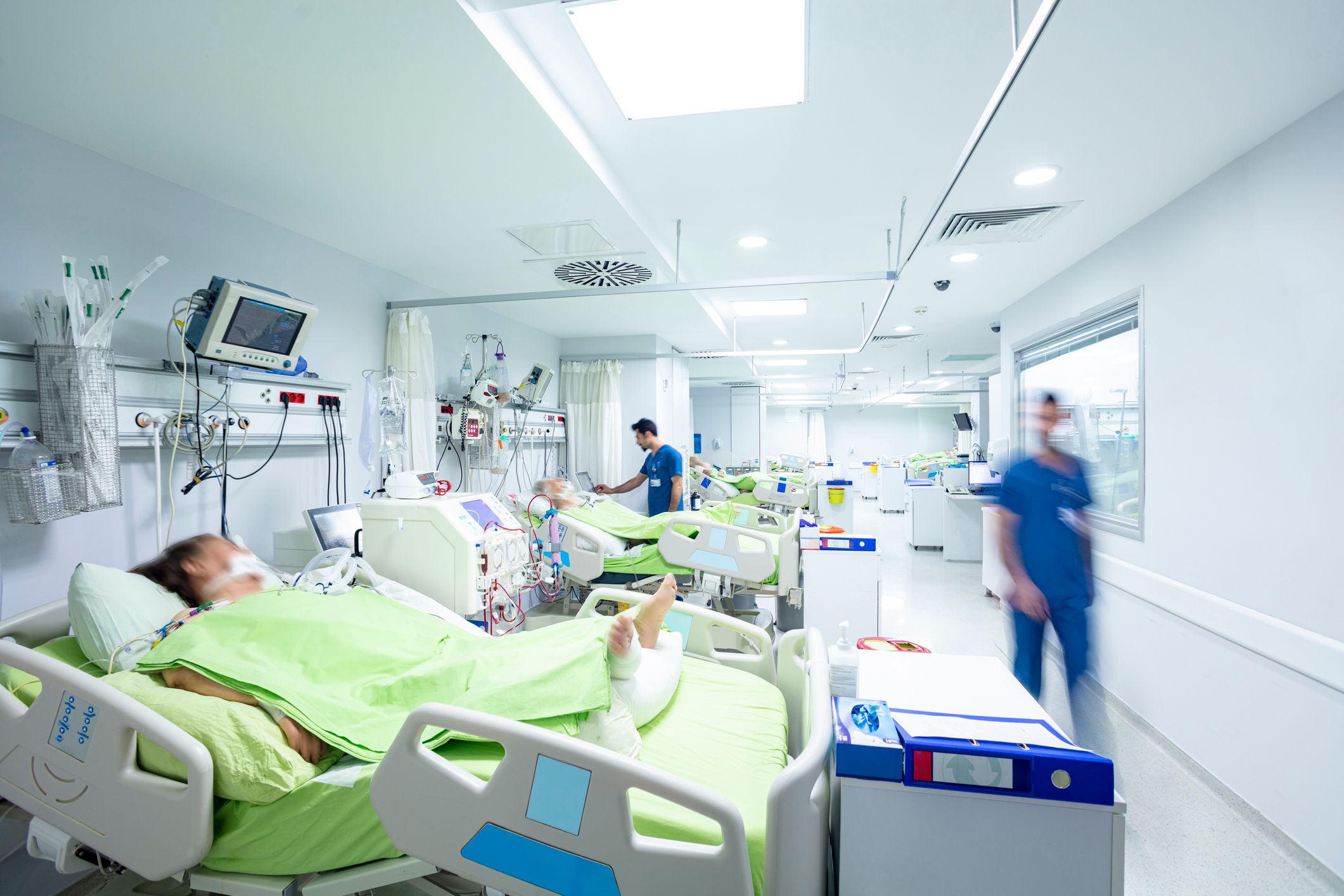 Auch im Krankenhaus verschlechterte sich ihr Gesundheitszustand rasant. (Symbolbild)