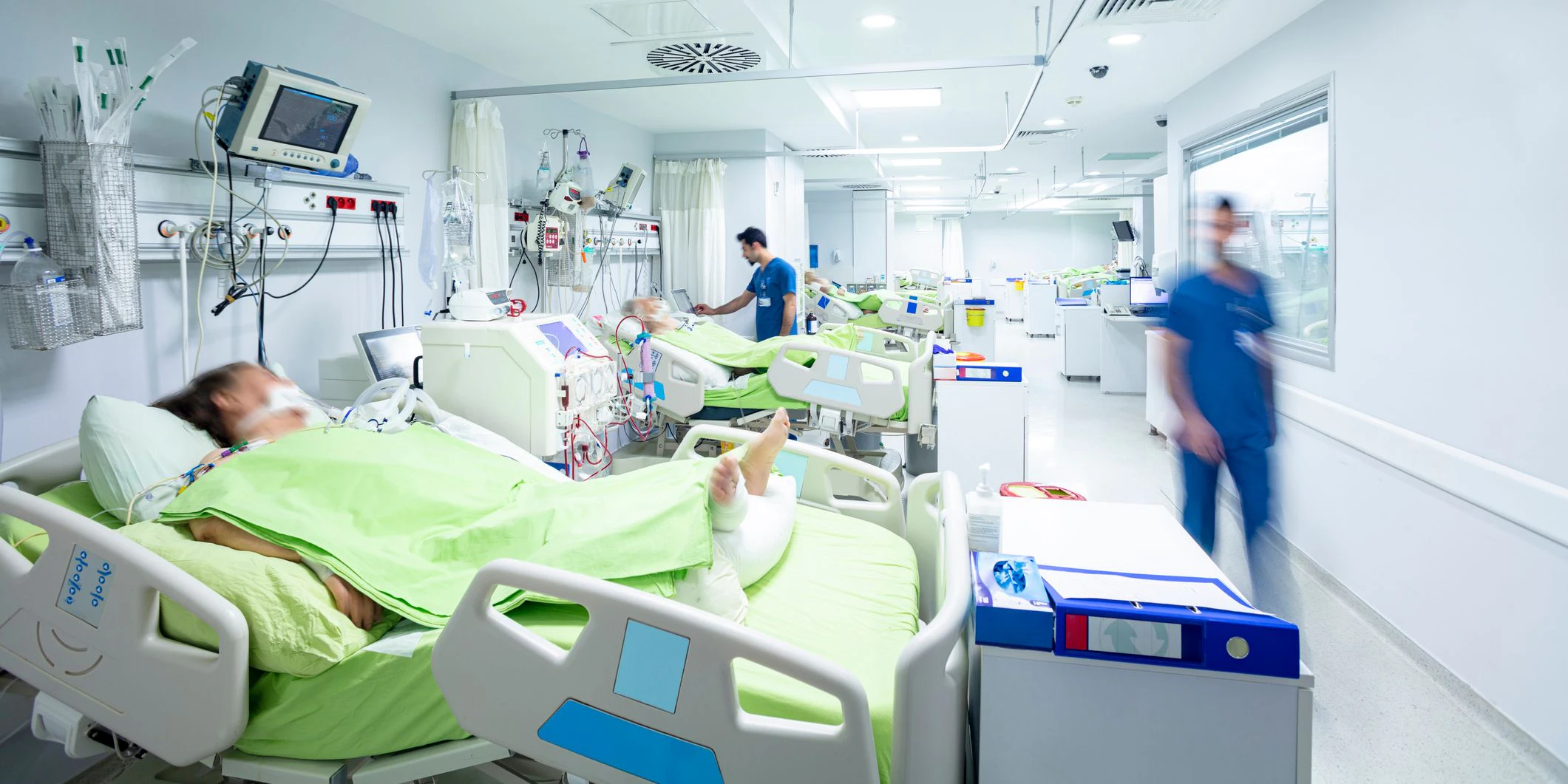 Auch im Krankenhaus verschlechterte sich ihr Gesundheitszustand rasant (Symbolbild)