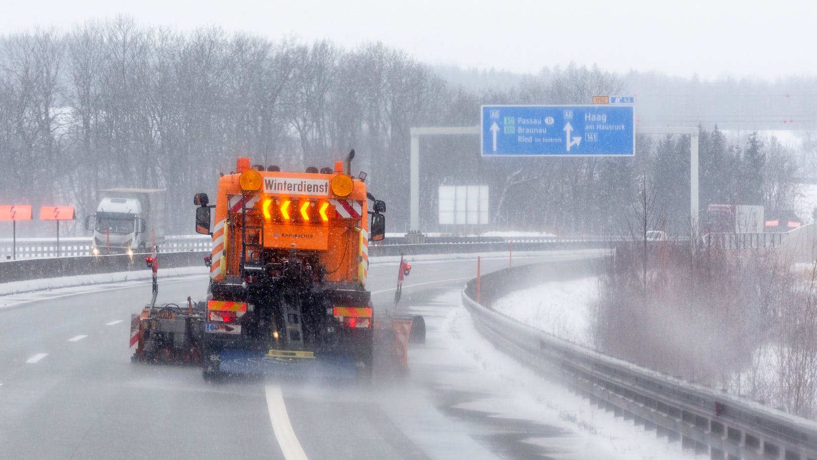 In Vorarlberg wird vor Schneefall gewarnt.