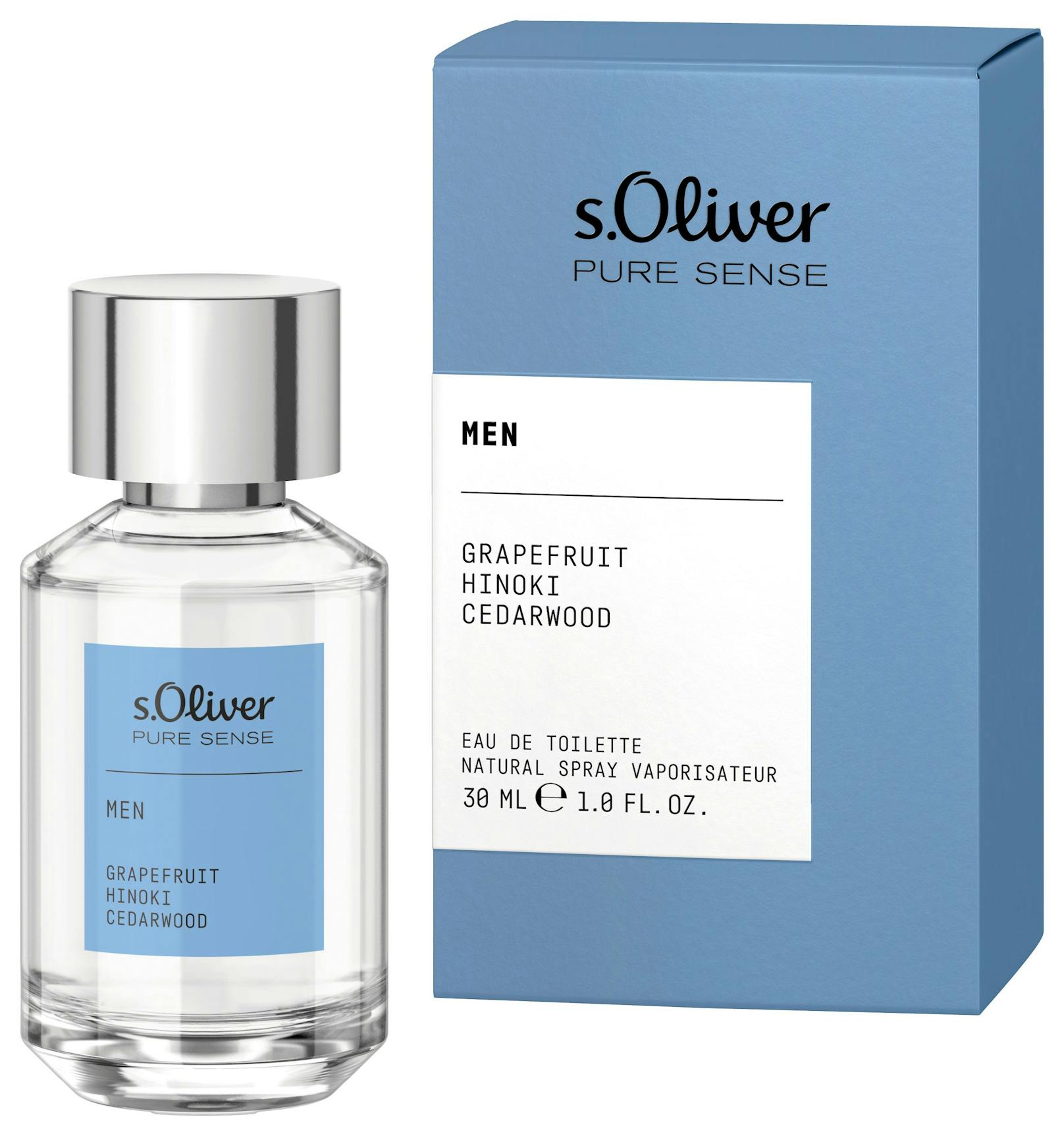 s.Oliver Pure Sense for Him: Ein natürlicher Duft, der Lebendigkeit und Maskulinität verkörpert!
