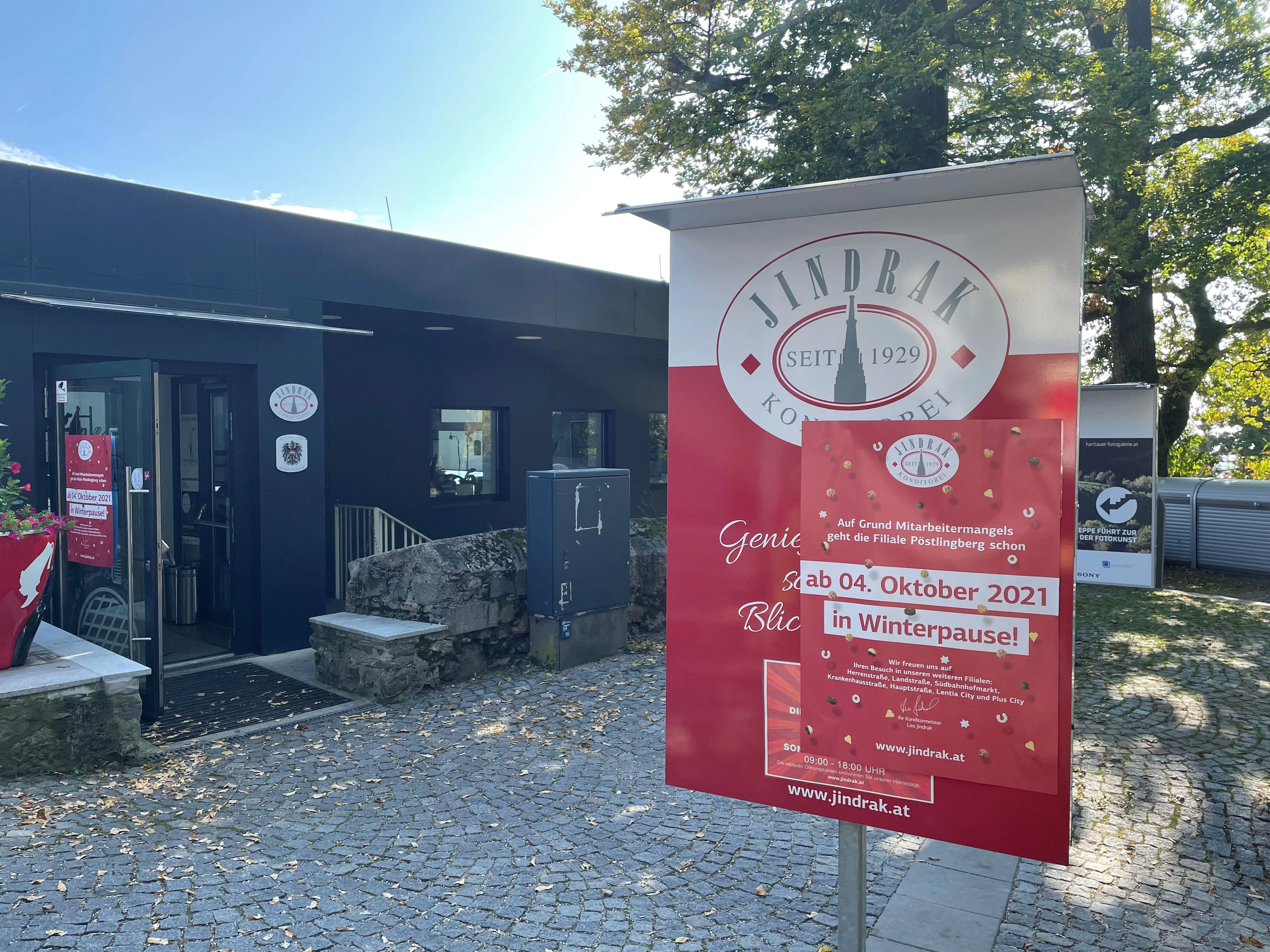 Top-Konditor Leo Jindrak muss seine Filiale am Pöstlingberg zusperren.