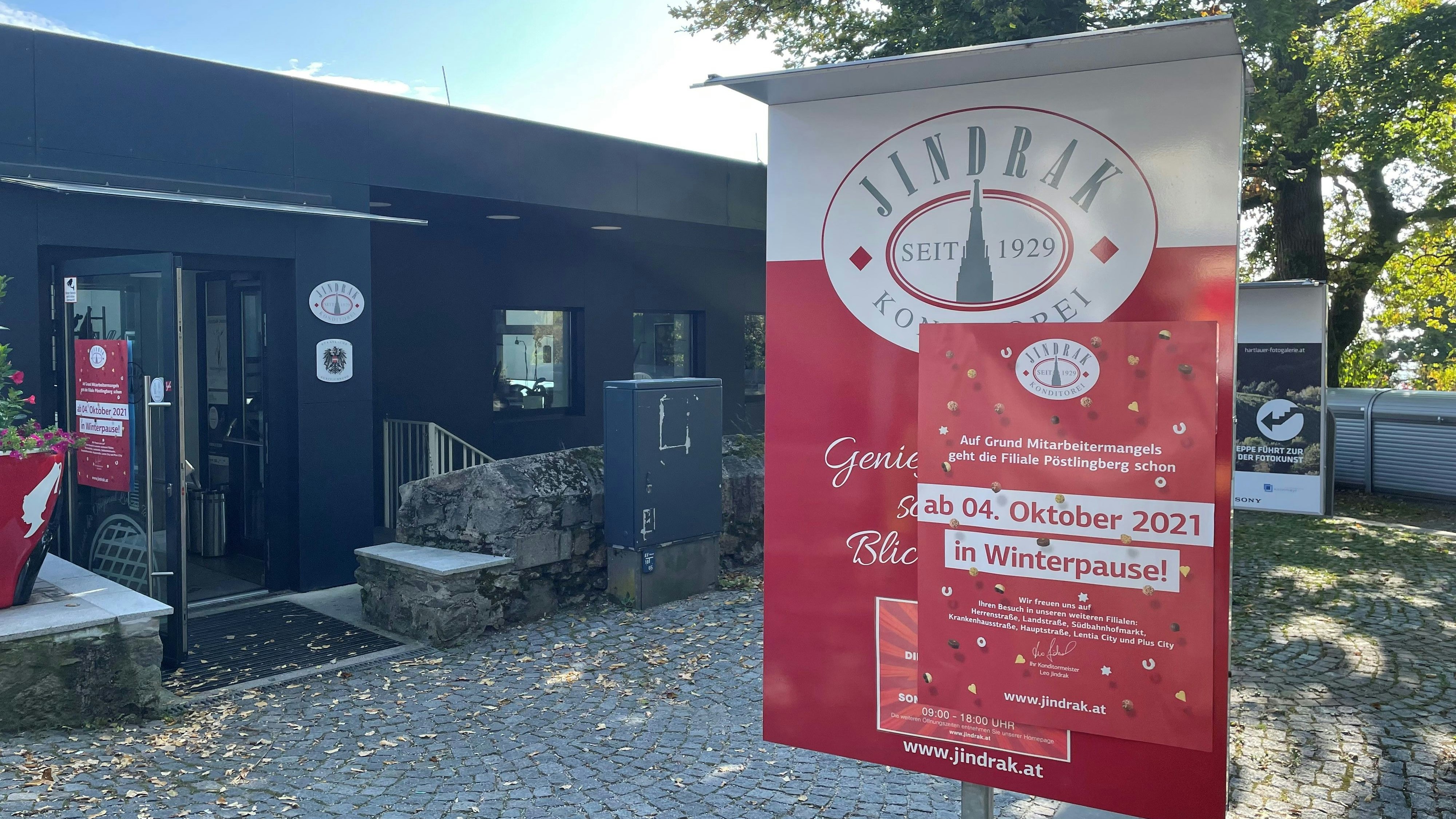 Top-Konditor Leo Jindrak musste seine Filiale am Pöstlingberg zusperren.