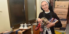 1.500 Paar Schuhe im Kloster Amstetten abgegeben