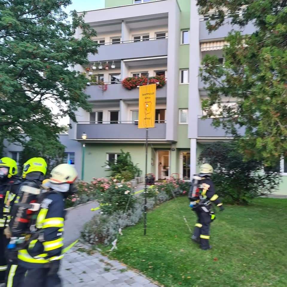 Brand in Hainburg