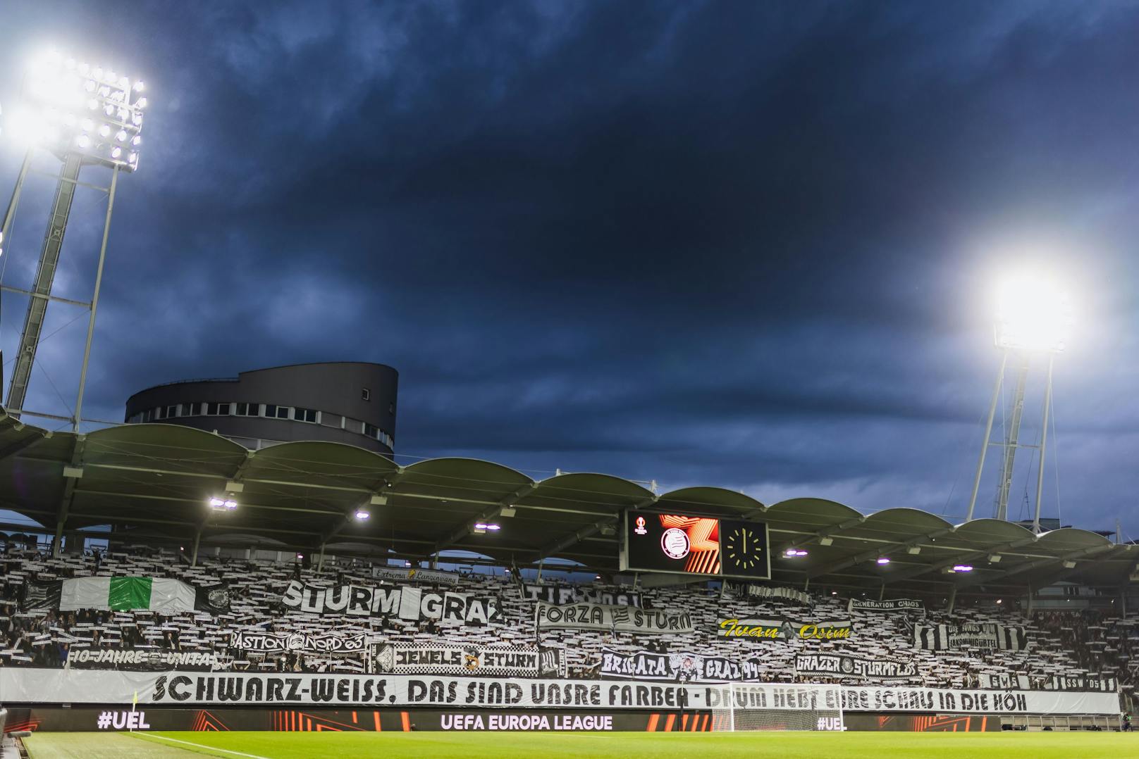 Die besten Bilder der Europa League-Begegnung SK Sturm Graz – PSV Eindhoven am 30. September 2021 in Graz.