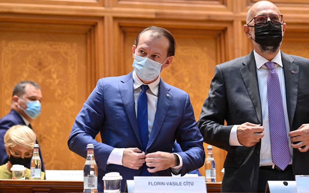 Rumäniens Premierminister Florin Citu