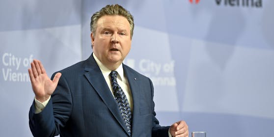 Wiens Bürgermeister Ludwig bei der Pressekonferenz am 5. Oktober 2021. 