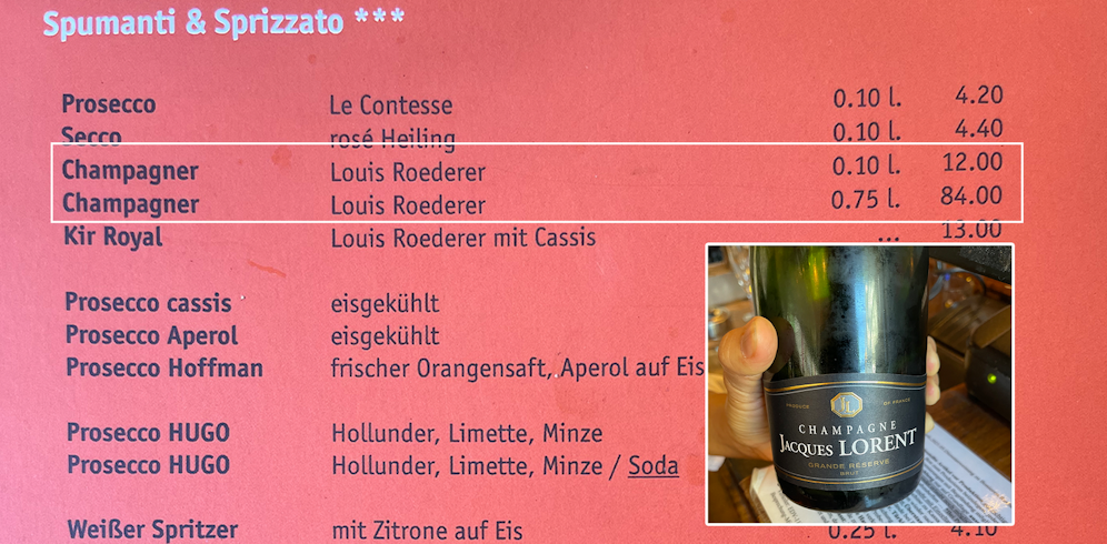 In einem Café in der City servierte man einem Wiener etwas ganz anderes, als er bestellte.