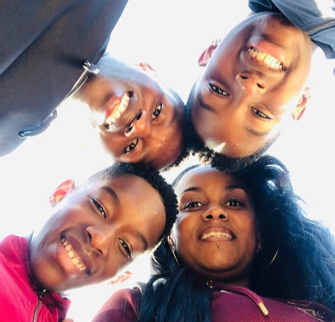 Semedo mit ihrer Familie.