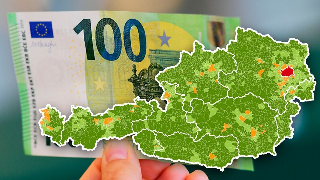 100 Euro mindestens gibt es 2022 von der Regierung als Klimabonus ausbezahlt.