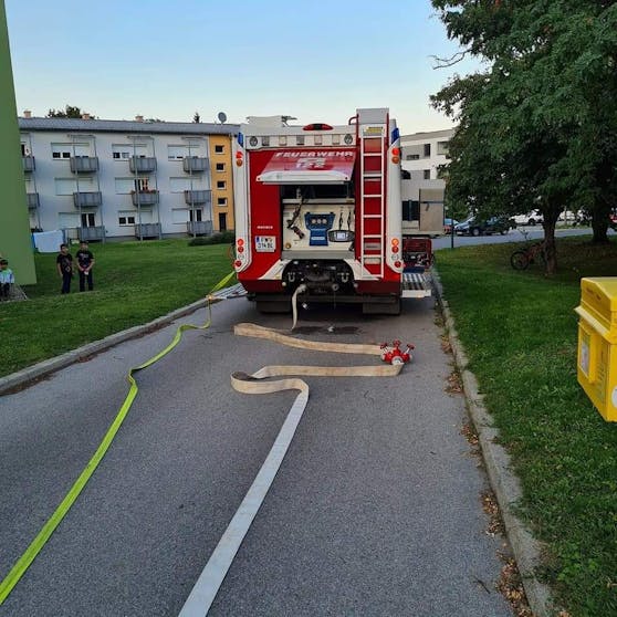 Brand in Hainburg