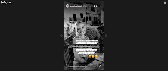 Influencer Janosch Nietlispach genoss den Montagabend mit seiner Freundin.