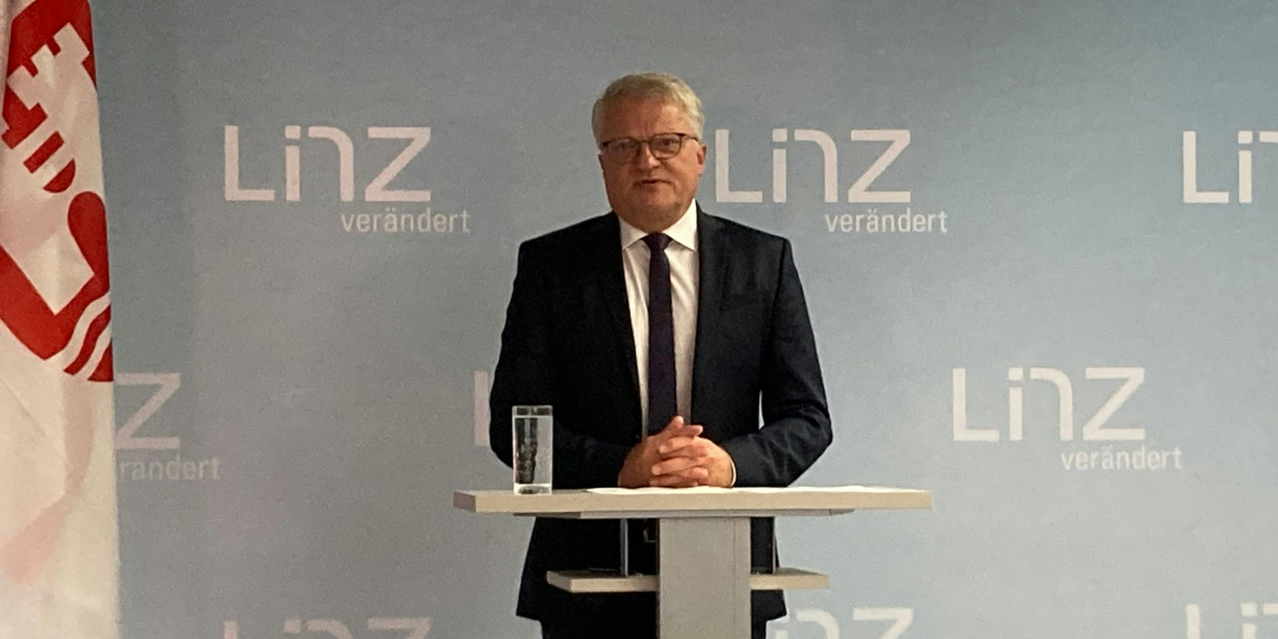 Klaus Luger stellte die Pläne der SPÖ für die nächsten sechs Jahre vor.