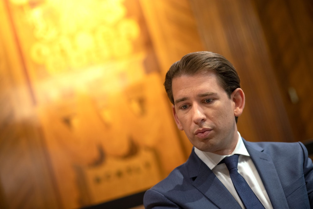 Kanzler Sebastian Kurz sieht sich mit Rücktrittsforderungen konfrontiert.