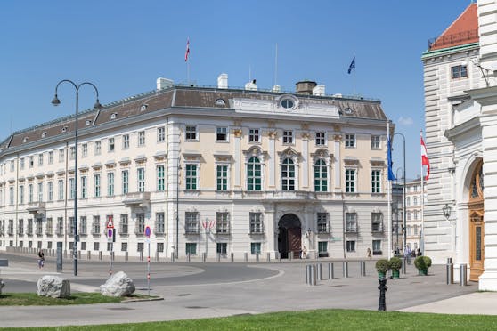 Bundeskanzleramt am Ballhausplatz in Wien.