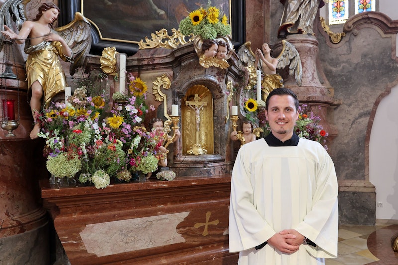 Die Kirche ist schon bald Langeders neuer Arbeitsplatz.