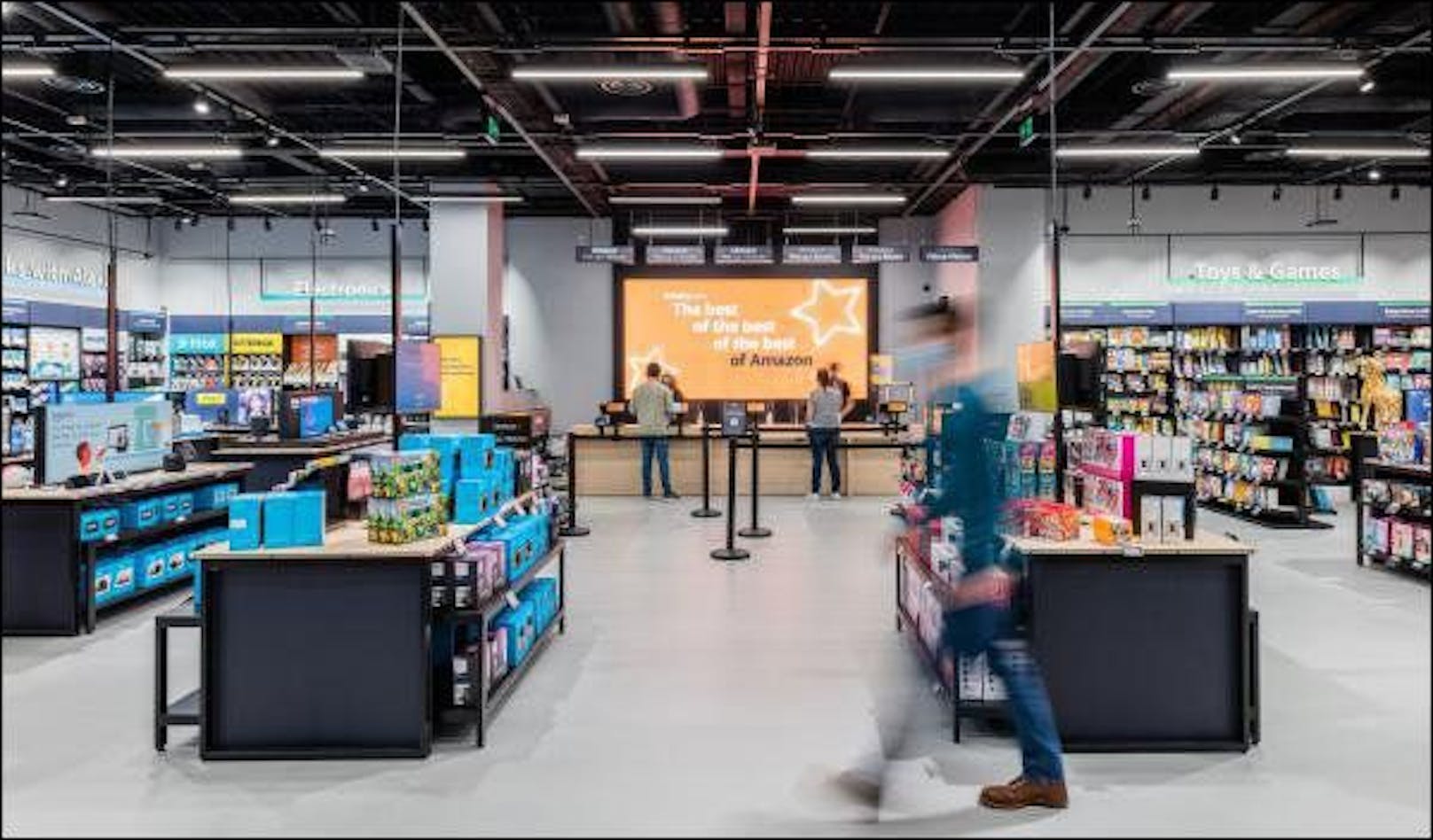 Amazon eröffnet erstes Warenhaus in Europa