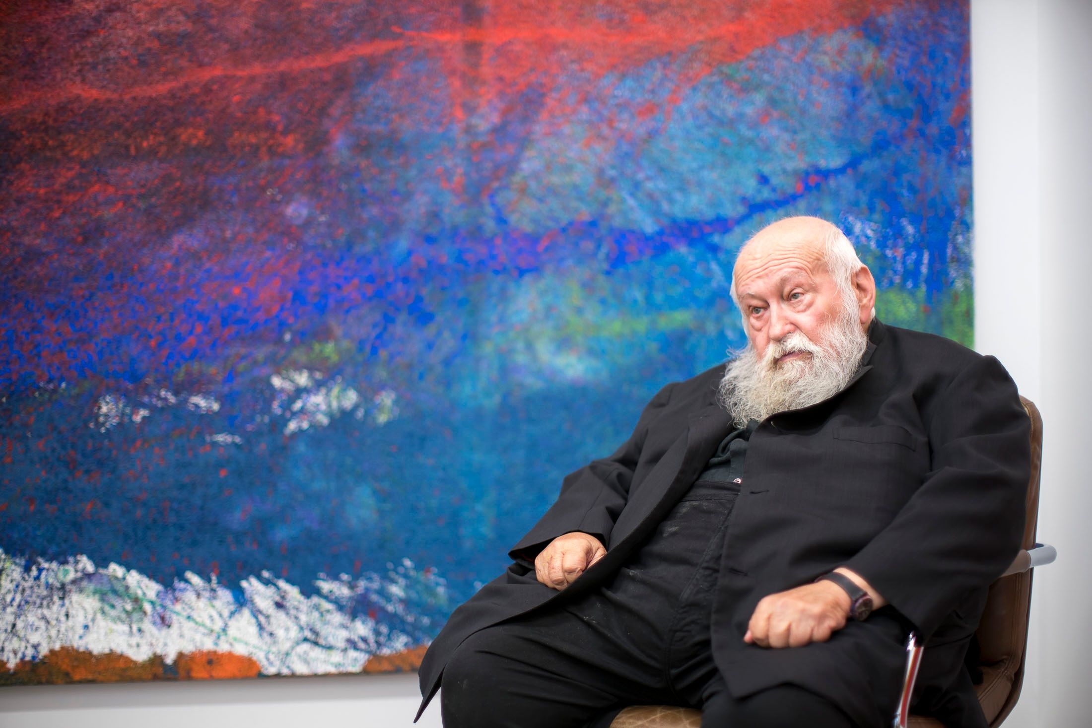 Nitsch in der Nitsch Foundation