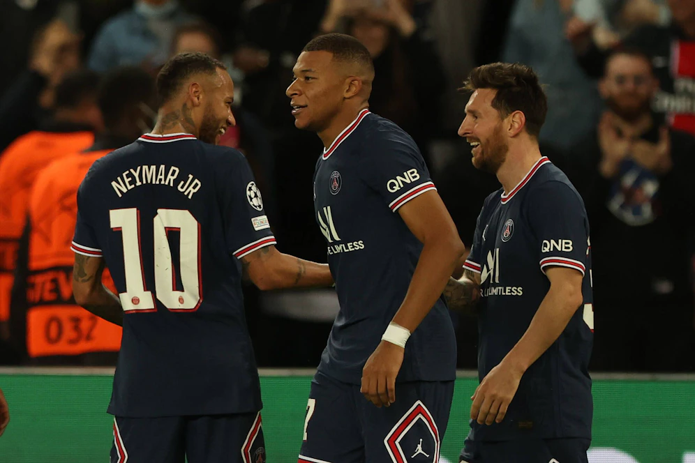 Neymar, Mbappe und Messi – PSGs Supersturm.