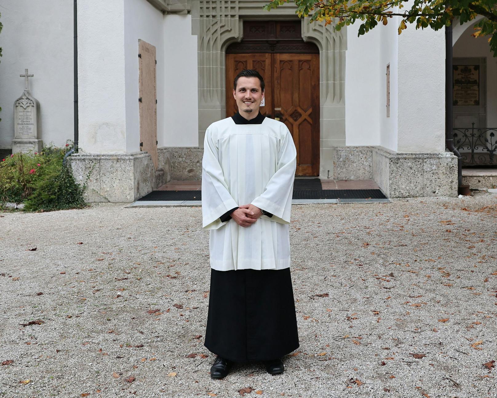 2012 hat sich Klemens Langeder dazu entschieden, Pfarrer zu werden.