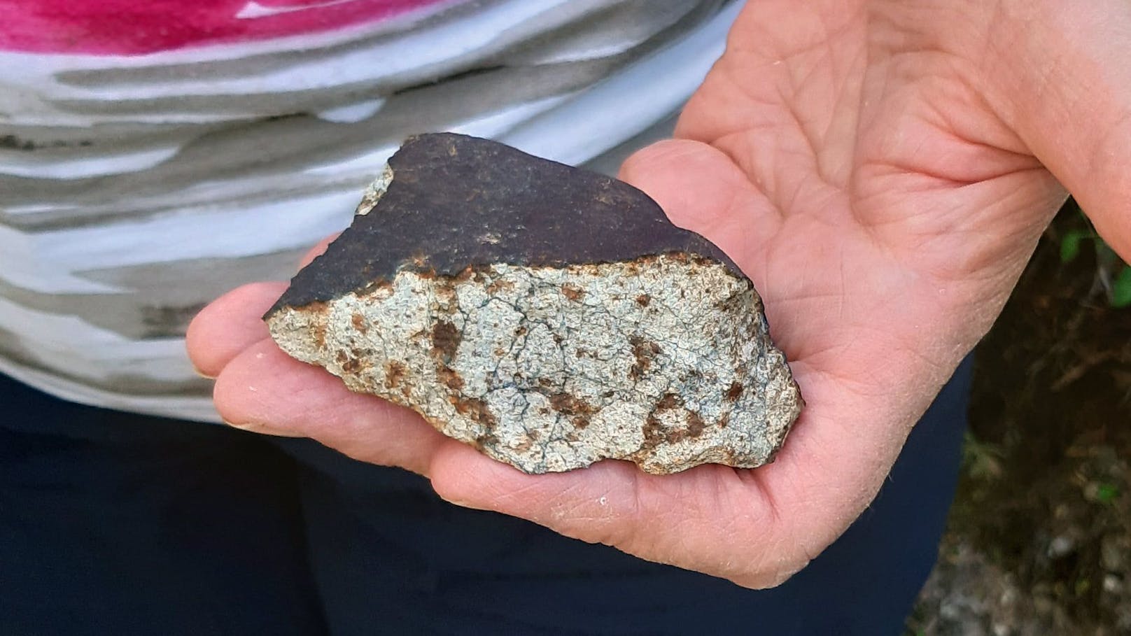 Der neu entdeckte "Kindberg-Meteorit", ist eine Sensation, da Meteoritenfunde in Österreich sehr selten sind.