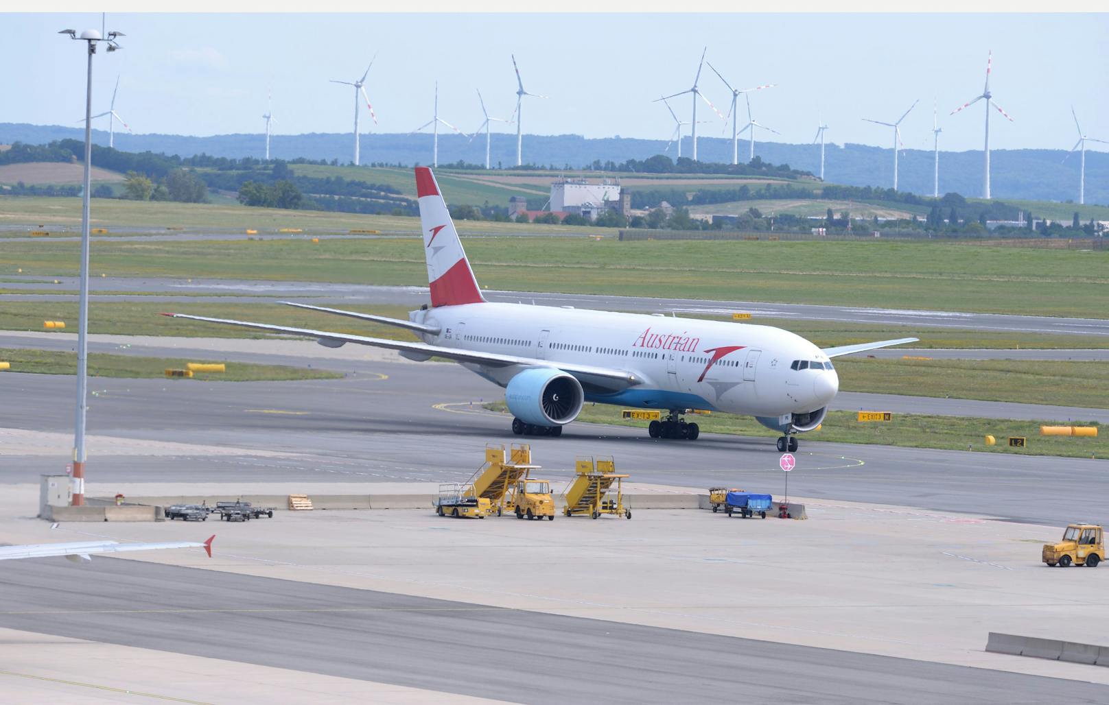 Kein Abflug aus Wien