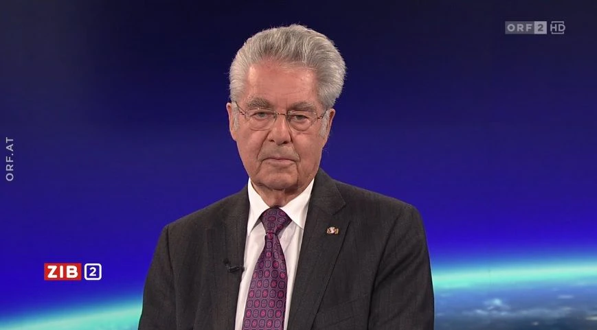 Ex-Präsident Heinz Fischer war am Donnerstag in der ORF-"ZIB 2 Spezial" zu Gast.