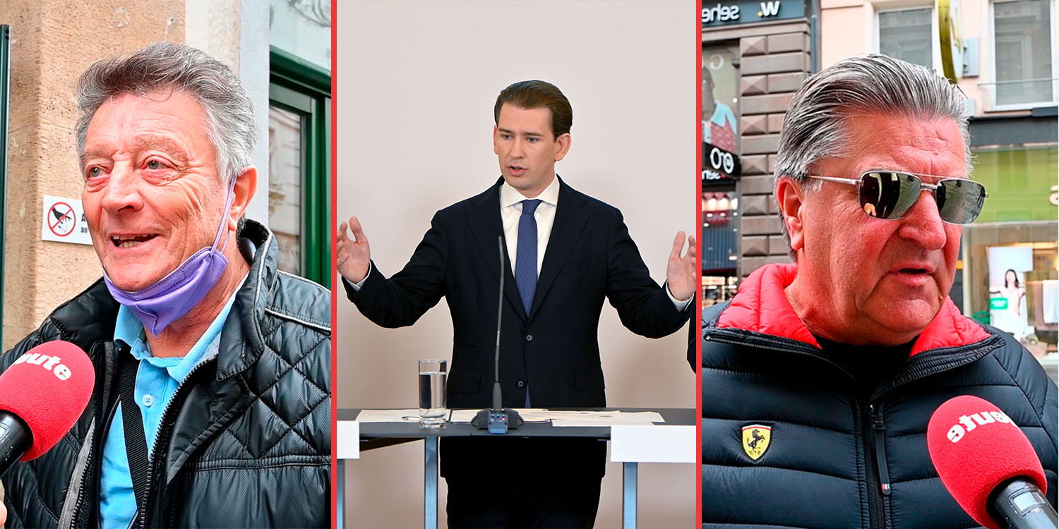 Bei Meinungen der Wiener über die Zukunft des Kanzler gehen stark auseinander.