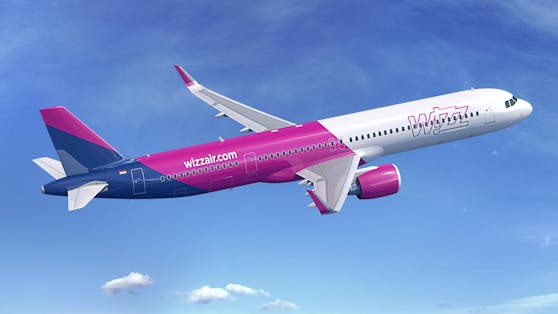 Der Airbus A321neo im Wizz-Look