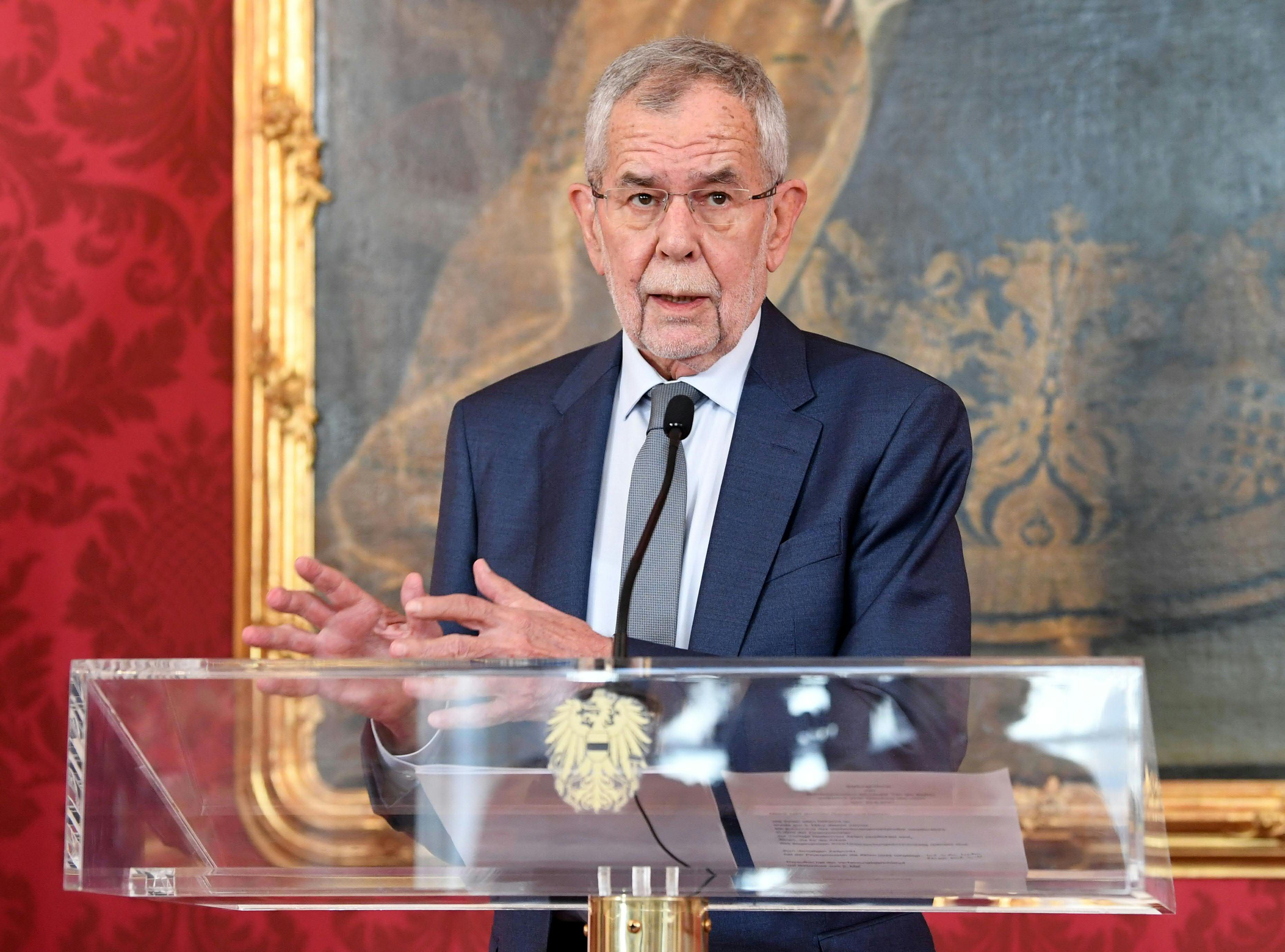 Am Freitag meldete sich Bundespräsident Alexander Van der Bellen mit einem Statement zu Wort. (Archivbild). 