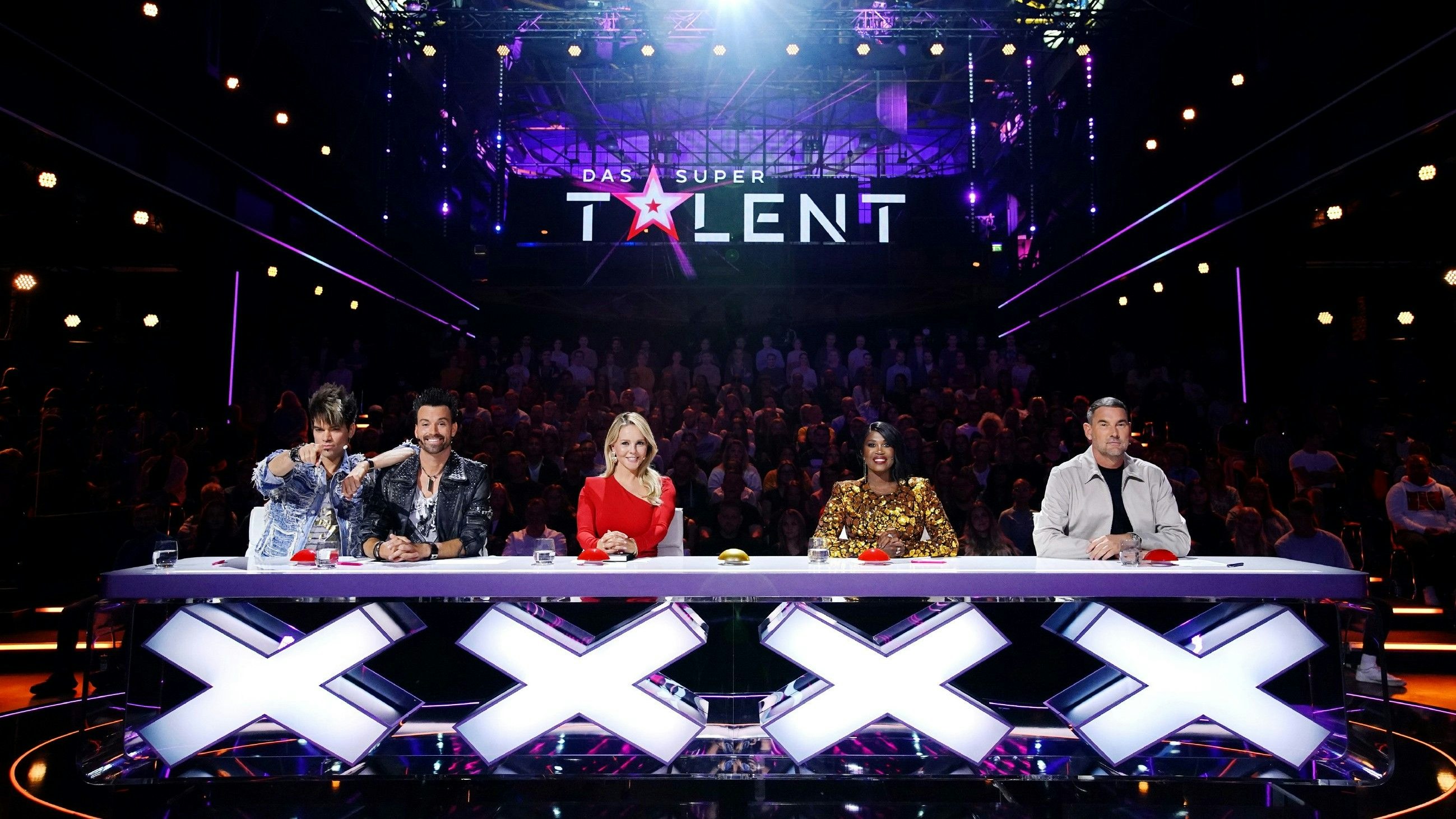 Die Jury mit:  Ehrlich Brothers, Chantal Janzen, Motsi Mabuse und Michael Michalsky.