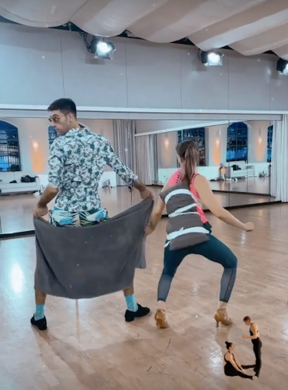 Dimitar Stefanin und Kristina Inhof beugen Verletzungen im Training vor 