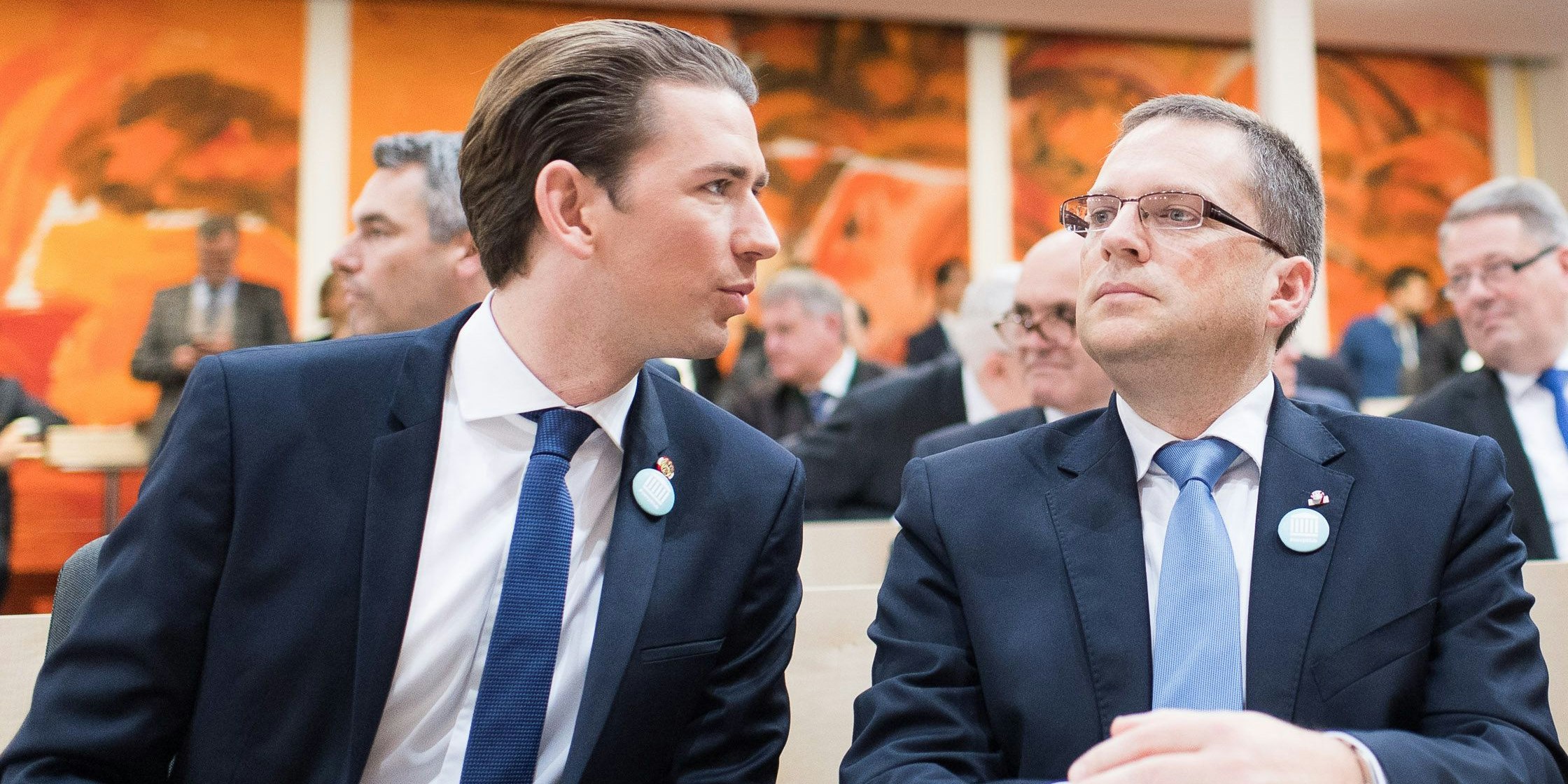 Kurz und Wöginger: Duo im Nationalrat