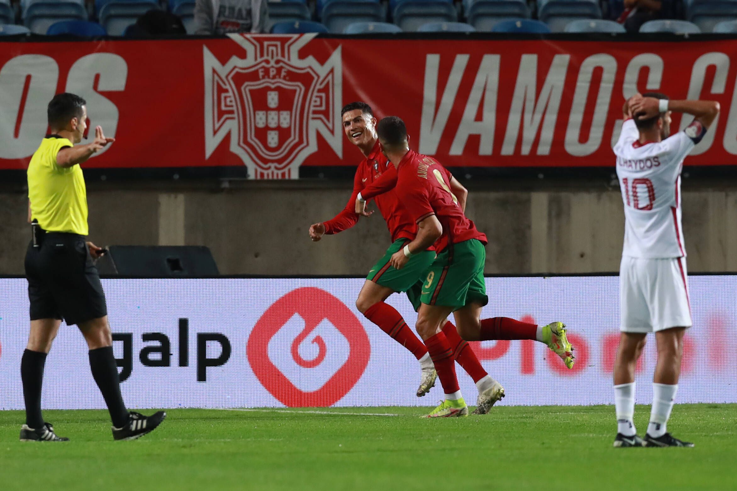 Ronaldo in gewohnter Pose