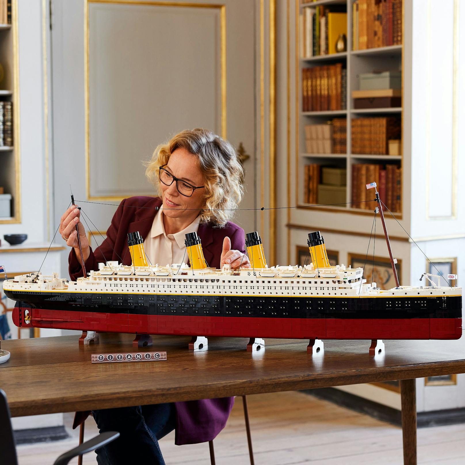 Das berühmteste Schiff der Welt als LEGO Titanic Set auf neuem Kurs.