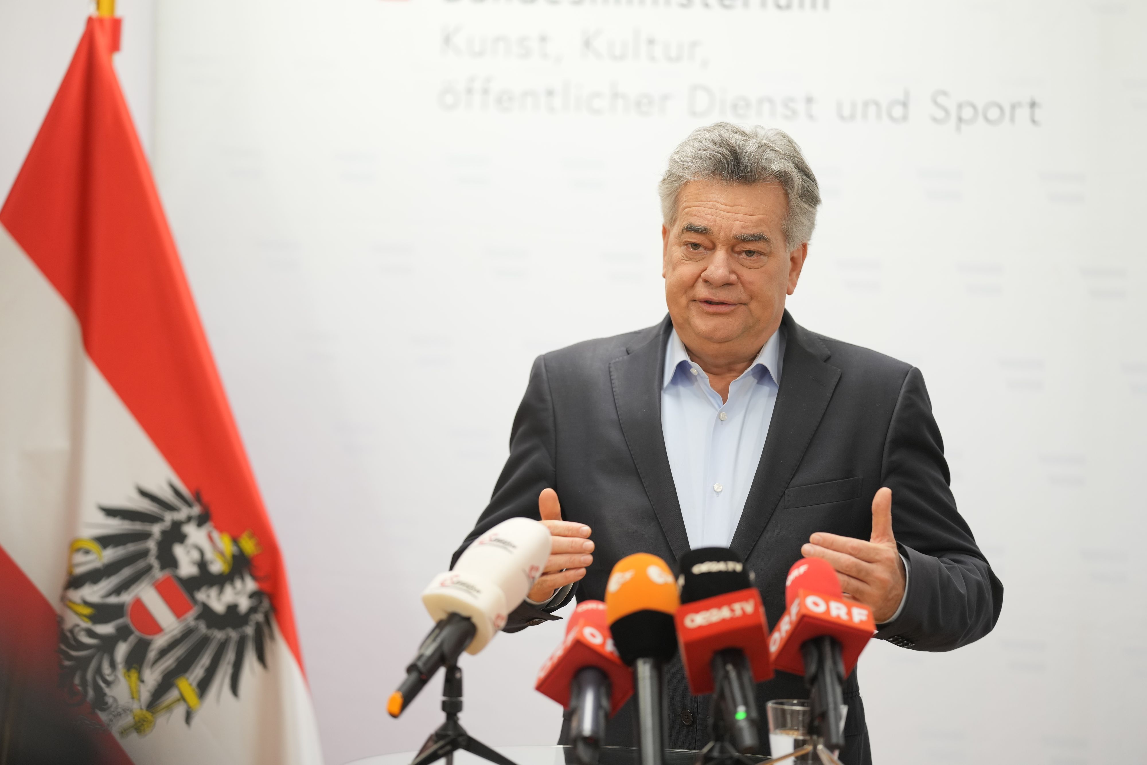 Am Sonntagabend wandte sich Kogler an die Österreicher.&nbsp;